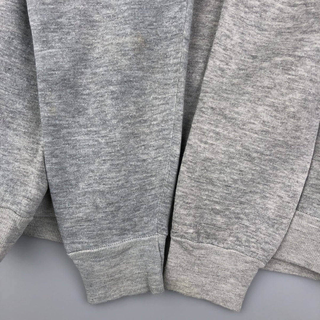 Vintage 90'S Logo Seven Advertising Sweatshirt, Made in USA, Men's XL cotton gray type Vintage Second Hand