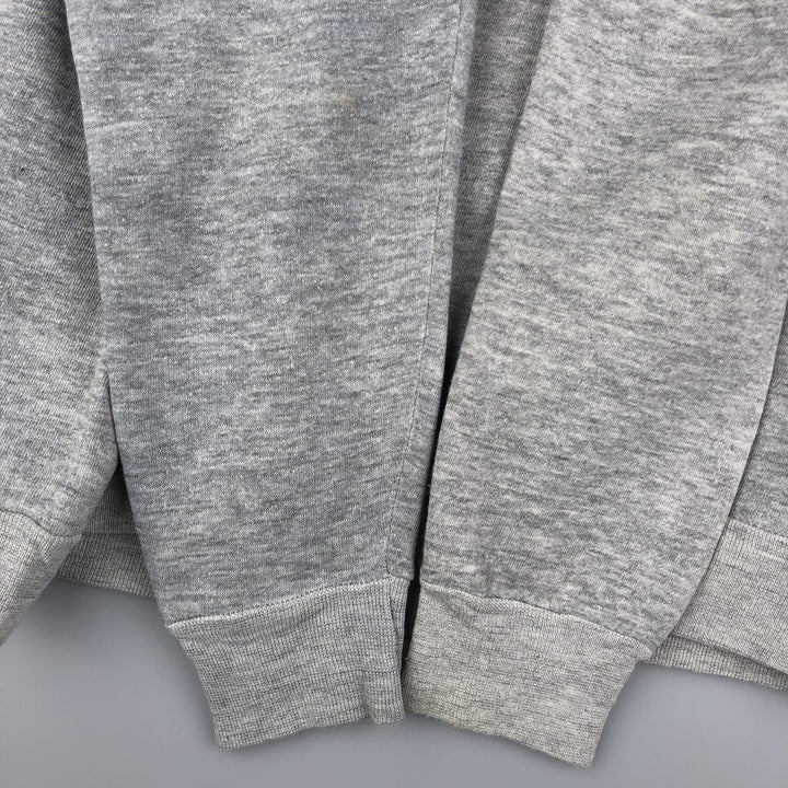 Vintage 90'S Logo Seven Advertising Sweatshirt, Made in USA, Men's XL cotton gray type Vintage Second Hand