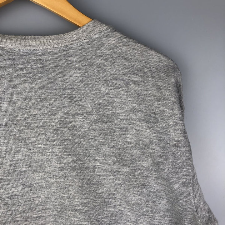 Vintage 90'S Logo Seven Advertising Sweatshirt, Made in USA, Men's XL cotton gray type Vintage Second Hand