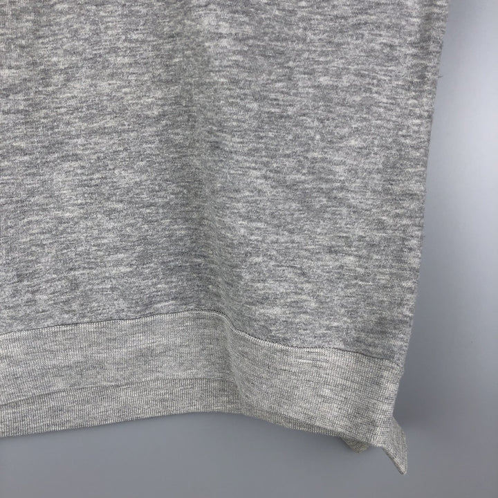 Vintage 90'S Logo Seven Advertising Sweatshirt, Made in USA, Men's XL cotton gray type Vintage Second Hand