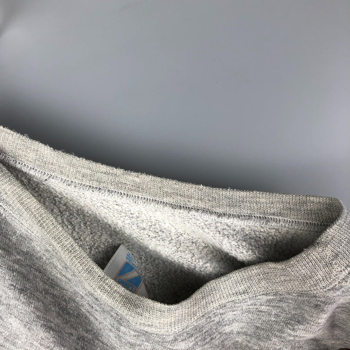 Vintage 90'S Logo Seven Advertising Sweatshirt, Made in USA, Men's XL cotton gray type Vintage Second Hand