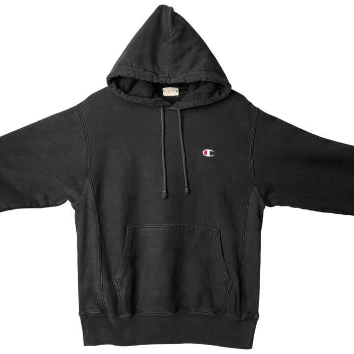 Champion REVERSE WEAVE Reverse Weave Sweat Pullover Hoodie Men's M cotton black type Vintage Second Hand