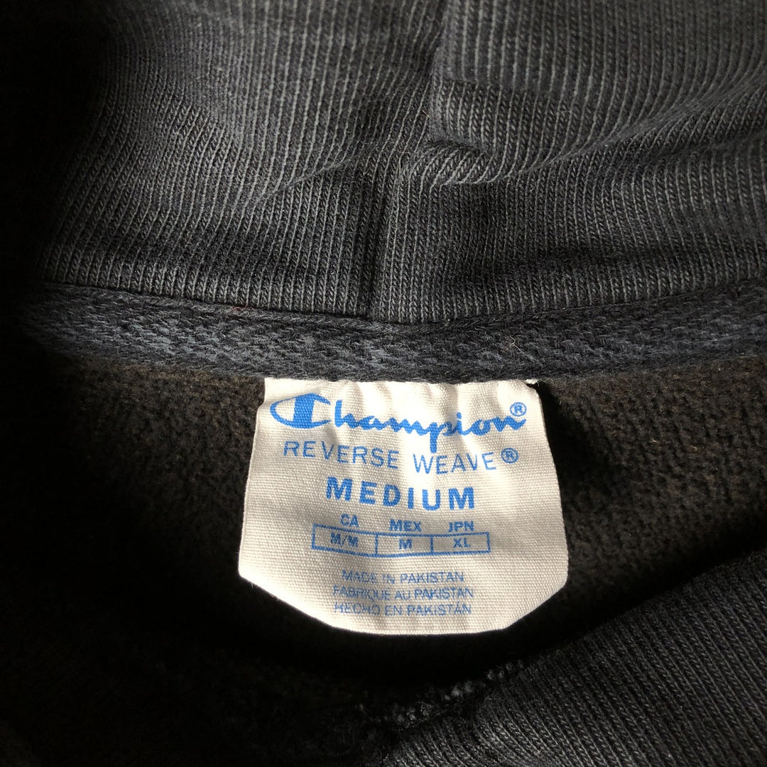 Champion REVERSE WEAVE Reverse Weave Sweat Pullover Hoodie Men's M cotton black type Vintage Second Hand