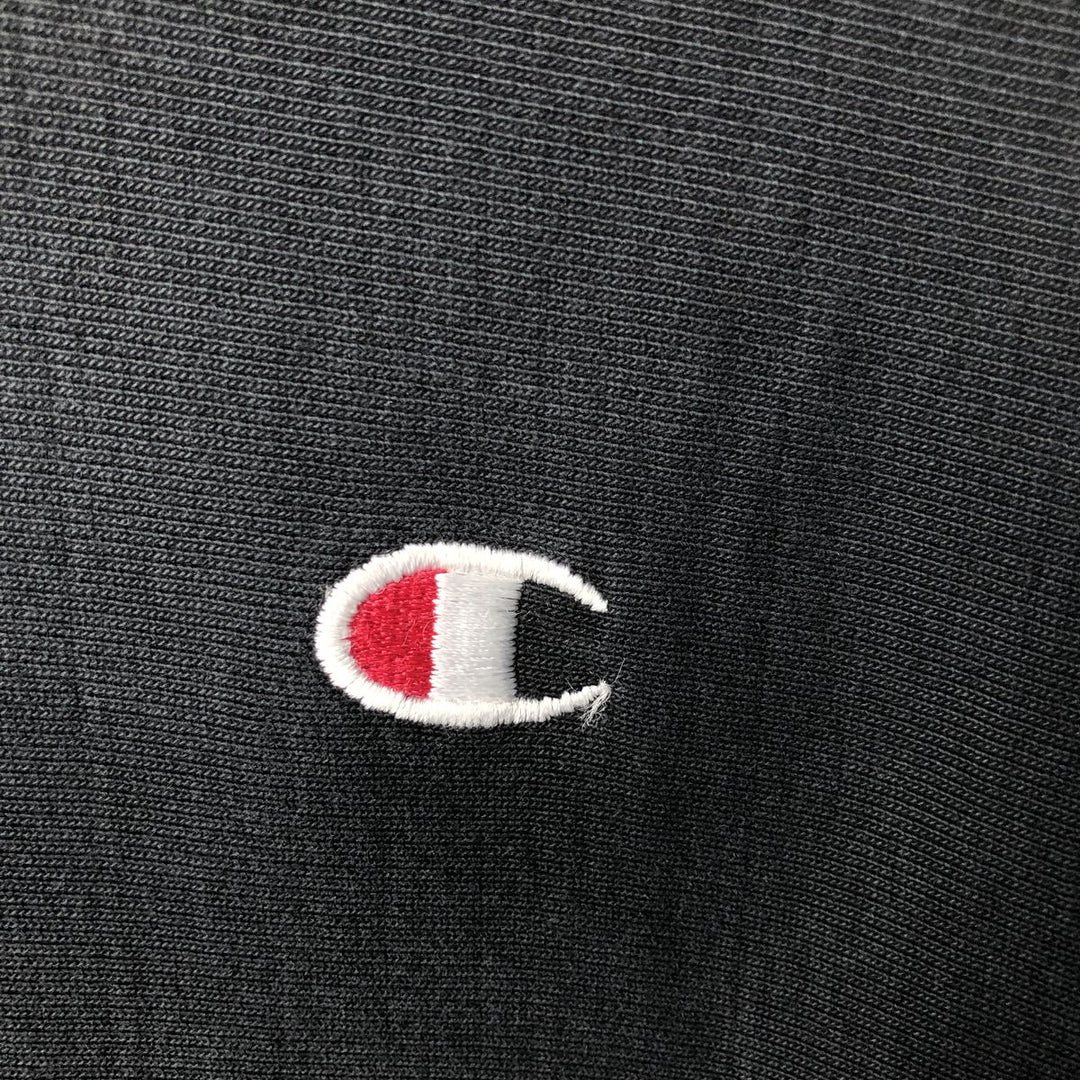 Champion REVERSE WEAVE Reverse Weave Sweat Pullover Hoodie Men's M cotton black type Vintage Second Hand