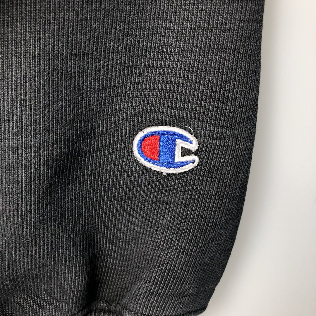Champion REVERSE WEAVE Reverse Weave Sweat Pullover Hoodie Men's M cotton black type Vintage Second Hand