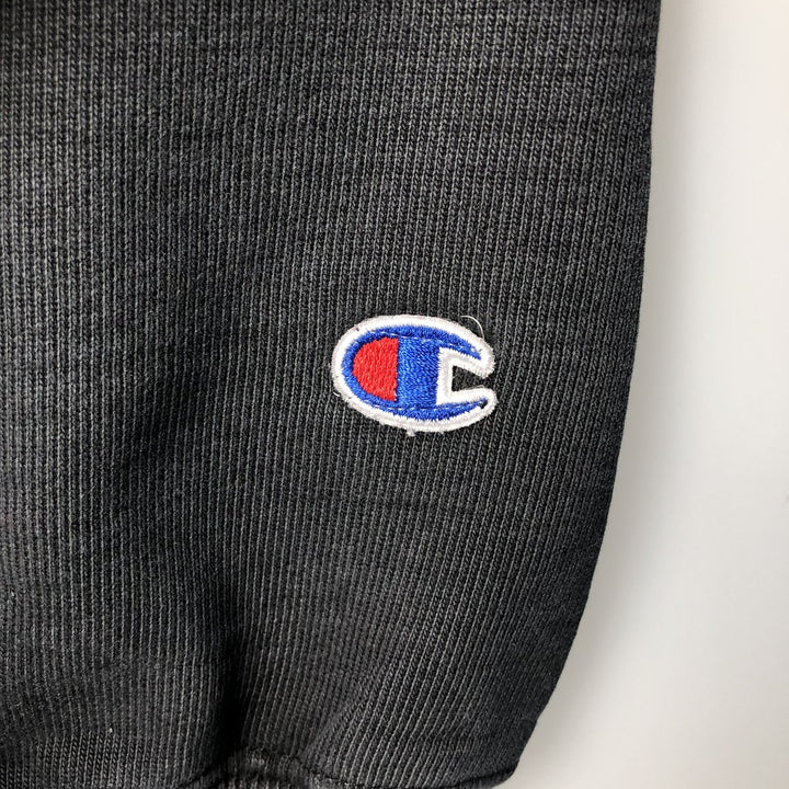 Champion REVERSE WEAVE Reverse Weave Sweat Pullover Hoodie Men's M cotton black type Vintage Second Hand