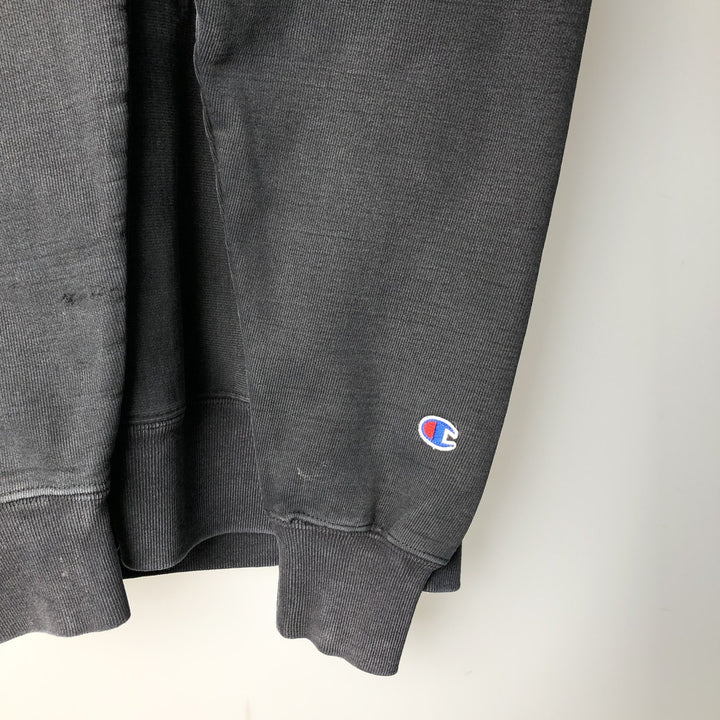 Champion REVERSE WEAVE Reverse Weave Sweat Pullover Hoodie Men's M cotton black type Vintage Second Hand