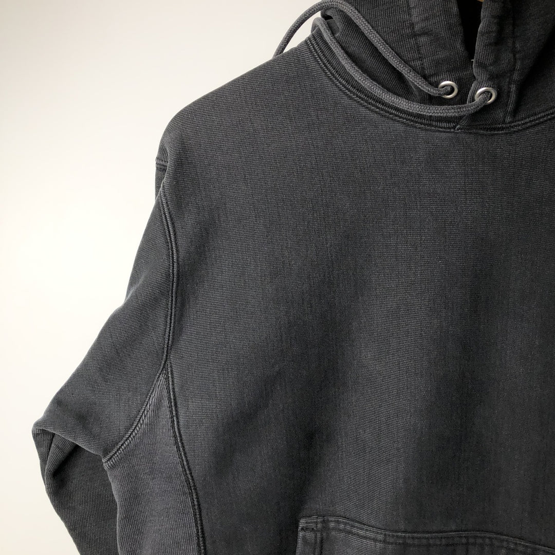 Champion REVERSE WEAVE Reverse Weave Sweat Pullover Hoodie Men's M cotton black type Vintage Second Hand
