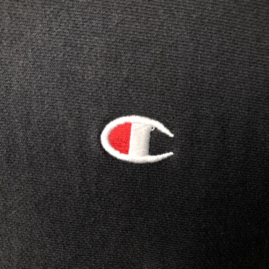 Champion REVERSE WEAVE Reverse Weave Sweat Pullover Hoodie Men's M cotton black type Vintage Second Hand