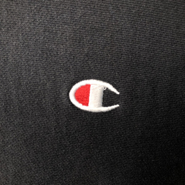 Champion REVERSE WEAVE Reverse Weave Sweat Pullover Hoodie Men's M cotton black type Vintage Second Hand