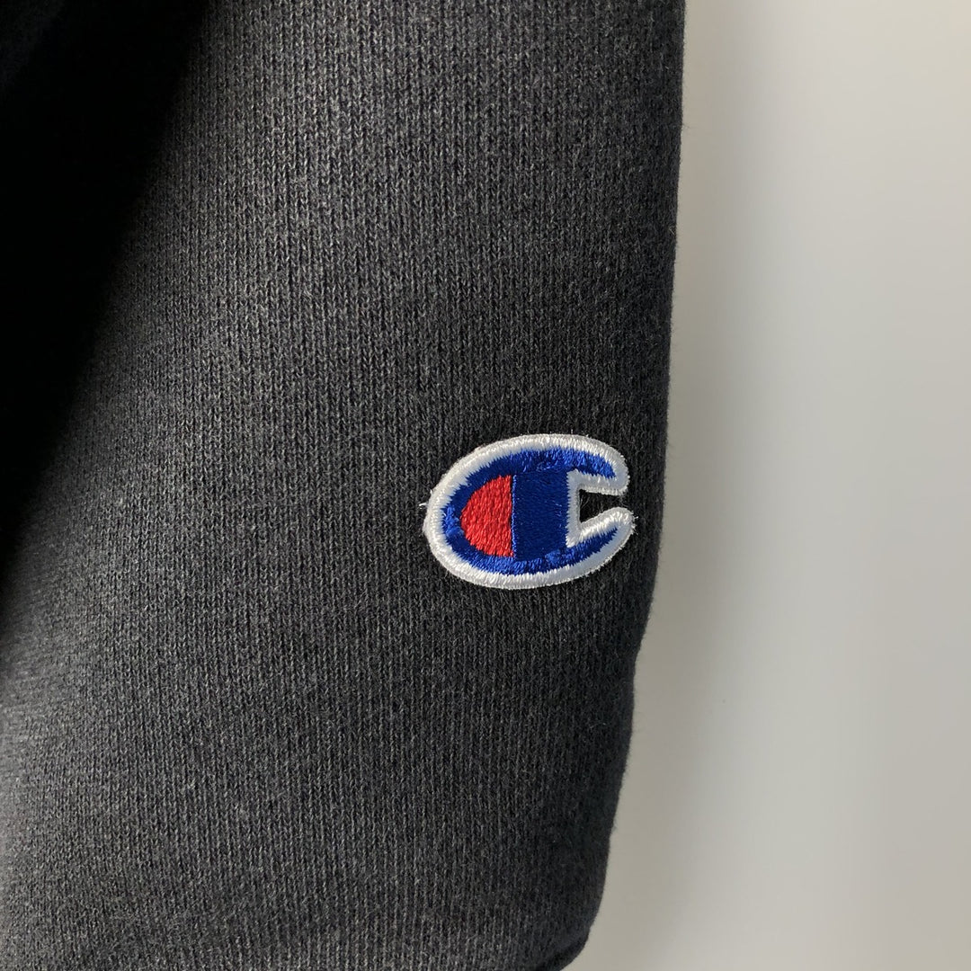 Champion REVERSE WEAVE Reverse Weave Sweat Pullover Hoodie Men's M cotton black type Vintage Second Hand