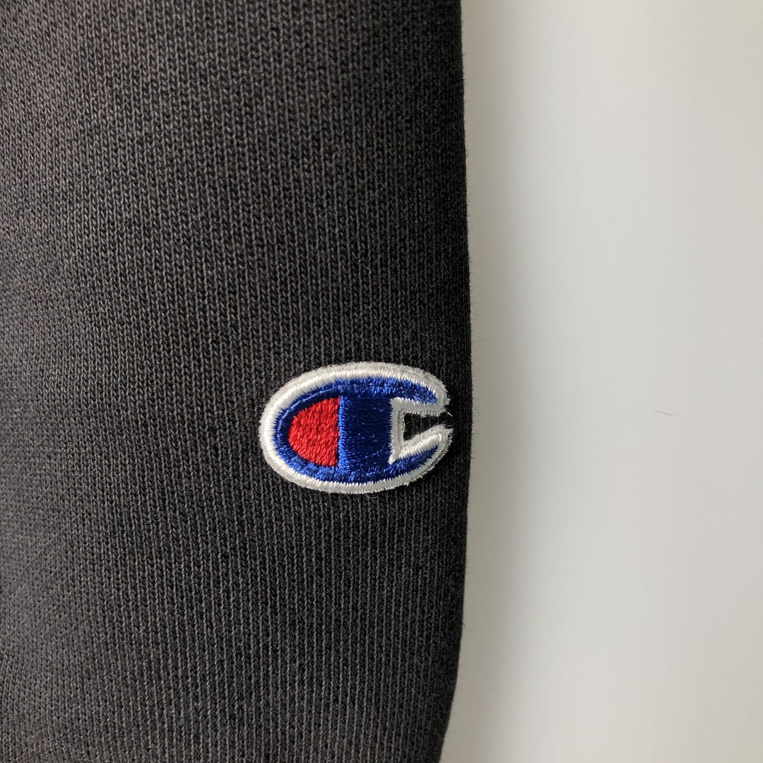Champion Reverse Weave Replica Solid Tag Pullover Hoodie, Men's Size M cotton black type Vintage Second Hand
