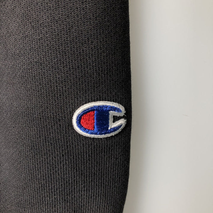 Champion Reverse Weave Replica Solid Tag Pullover Hoodie, Men's Size M cotton black type Vintage Second Hand