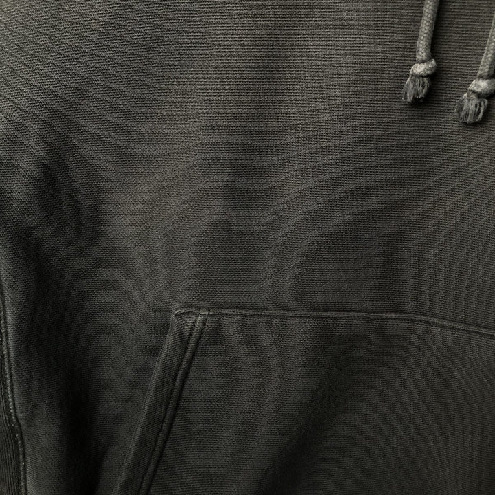 Champion Reverse Weave Replica Solid Tag Pullover Hoodie, Men's Size M cotton black type Vintage Second Hand