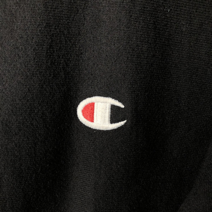 Champion REVERSE WEAVE Reverse Weave Sweat Pullover Hoodie Men's XL cotton black type Vintage Second Hand