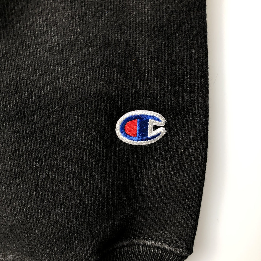 Champion REVERSE WEAVE Reverse Weave Sweat Pullover Hoodie Men's XL cotton black type Vintage Second Hand