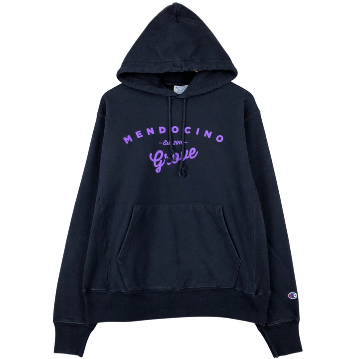 Champion REVERSE WEAVE Reverse Weave Sweat Pullover Hoodie Men's M cotton navy blue type Vintage Second Hand