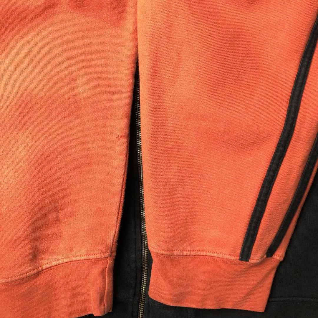 2000'S Harley-Davidson full-zip sweatshirt, men's size XXL cotton orange type Vintage Second Hand