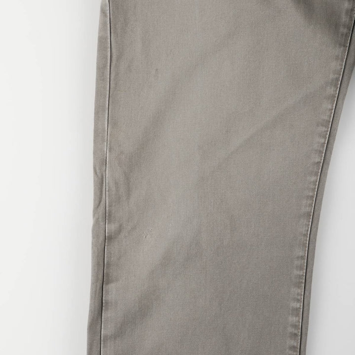 90'S Levi's 401 Chino Pants, Made in Italy, Men's, Size W33, Vintage cotton gray type Vintage Second Hand