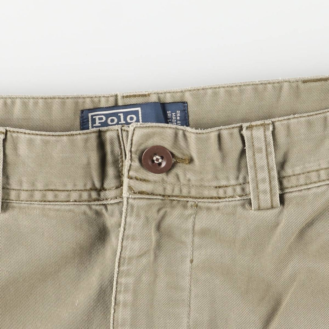 Ralph Lauren POLO by Ralph Lauren Chino Pants Men's W36 cotton Khaki type sage green Vintage Second Hand