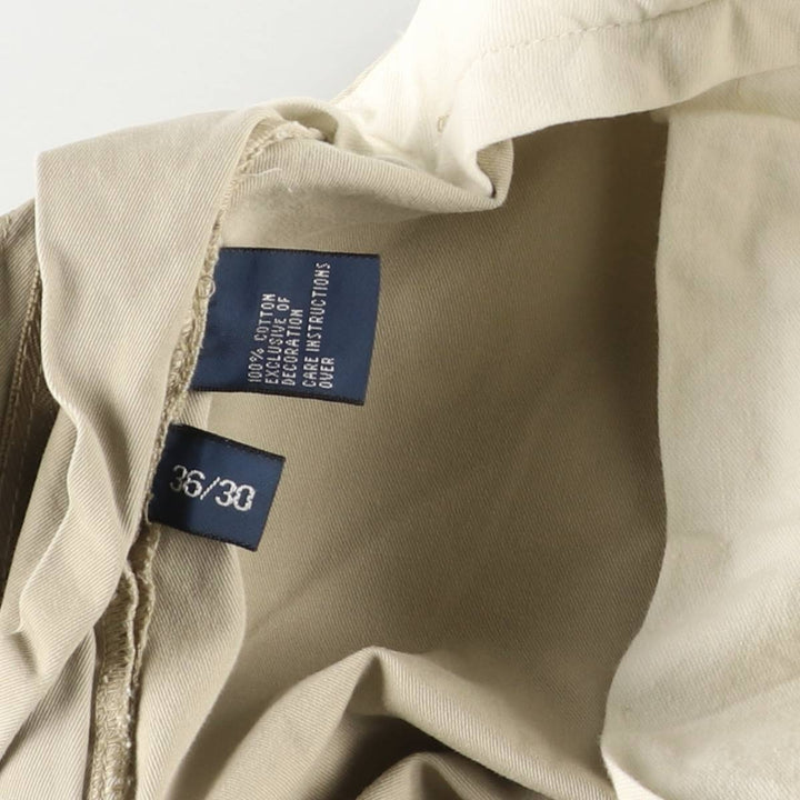 Ralph Lauren POLO by Ralph Lauren PROSPECT PANT chino pants, men's size W37 cotton Beige type Vintage Second Hand
