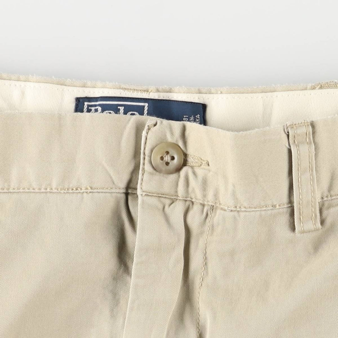 Ralph Lauren POLO by Ralph Lauren PROSPECT PANT chino pants, men's size W37 cotton Beige type Vintage Second Hand