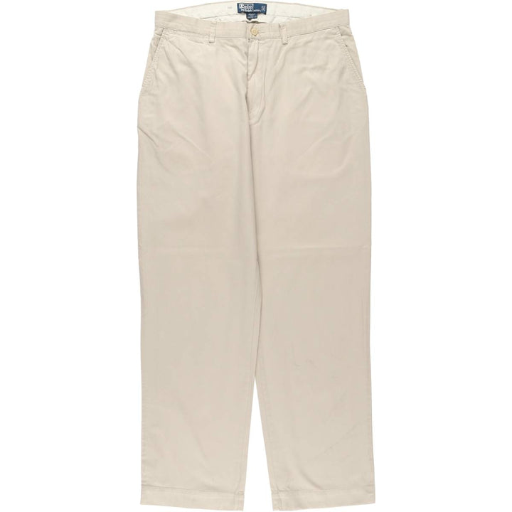 Ralph Lauren POLO by Ralph Lauren PROSPECT PANT Chino pants for men, equivalent to w34 cotton Beige type Vintage Second Hand