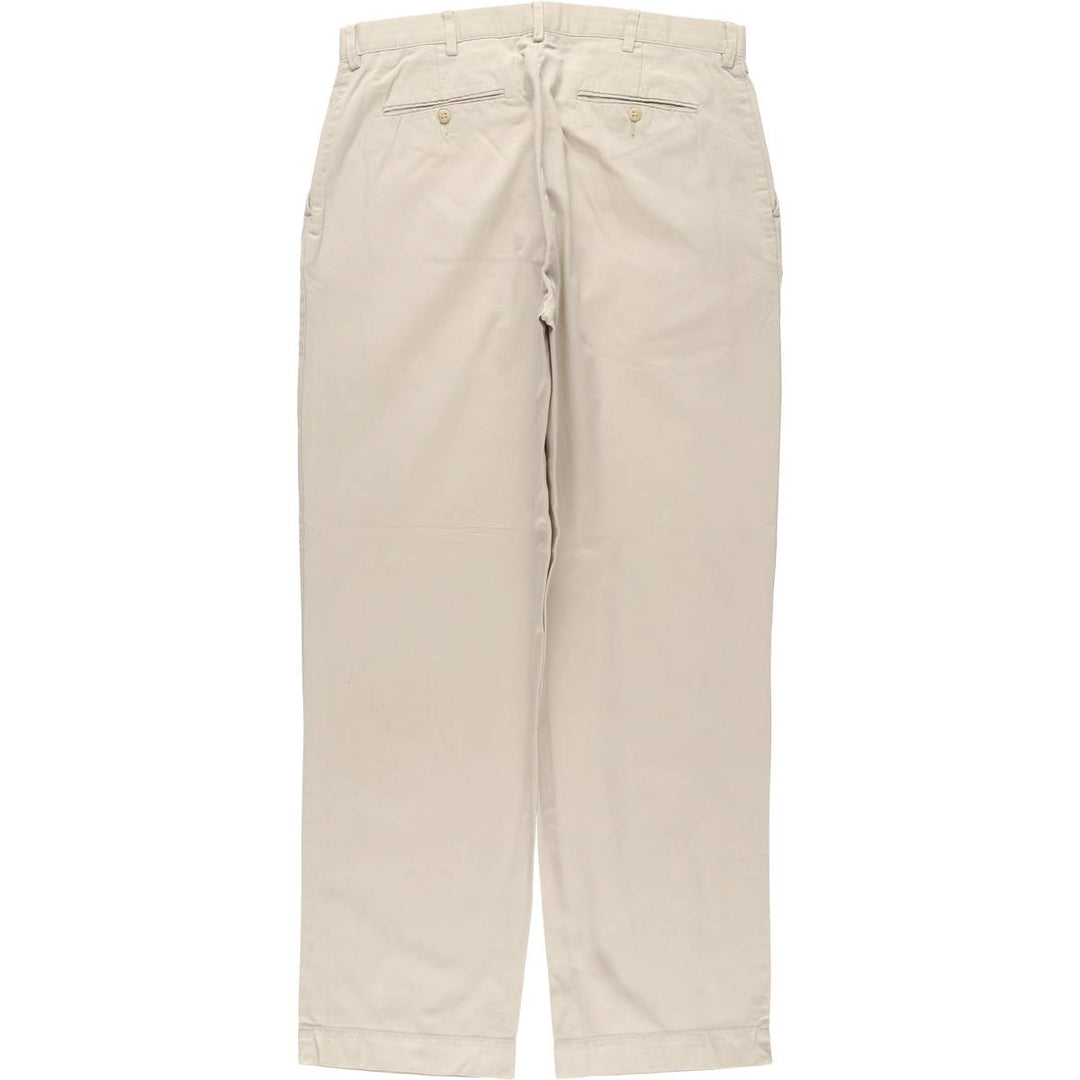 Ralph Lauren POLO by Ralph Lauren PROSPECT PANT Chino pants for men, equivalent to w34 cotton Beige type Vintage Second Hand