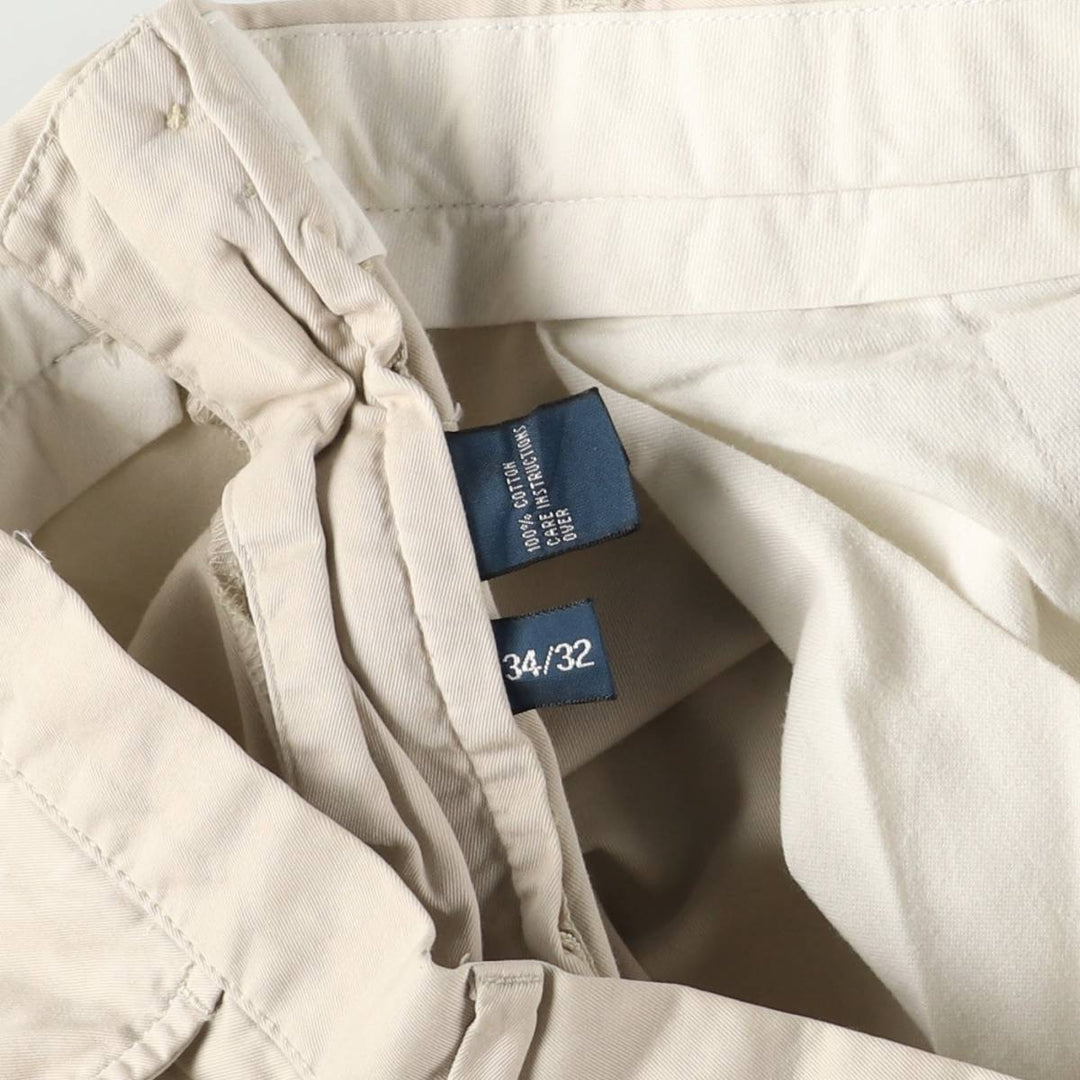 Ralph Lauren POLO by Ralph Lauren PROSPECT PANT Chino pants for men, equivalent to w34 cotton Beige type Vintage Second Hand