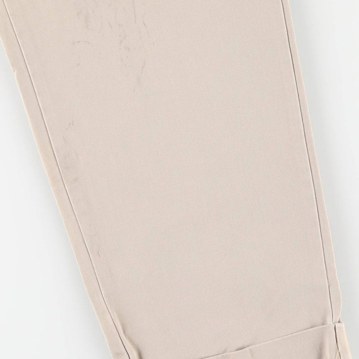 Ralph Lauren Polo Hammond Pant, two-pleat chino pants, men's size W34. cotton Beige type Vintage Second Hand