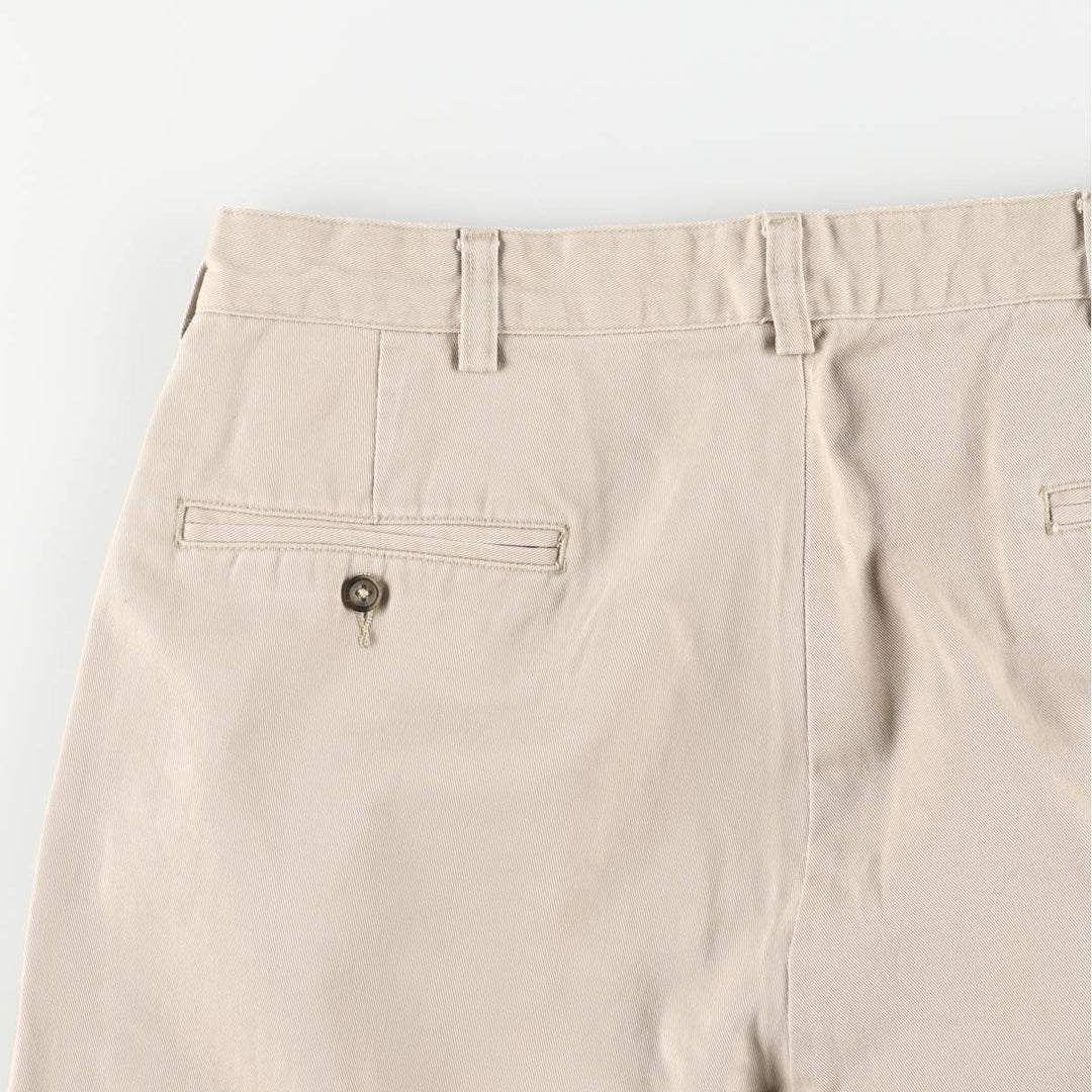 Ralph Lauren Polo Hammond Pant, two-pleat chino pants, men's size W34. cotton Beige type Vintage Second Hand