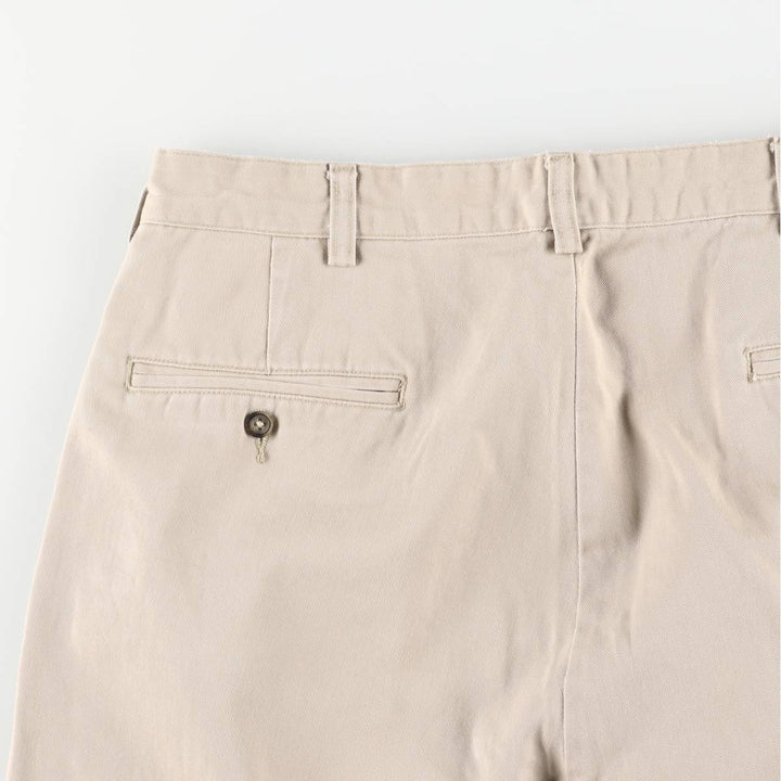 Ralph Lauren Polo Hammond Pant, two-pleat chino pants, men's size W34. cotton Beige type Vintage Second Hand