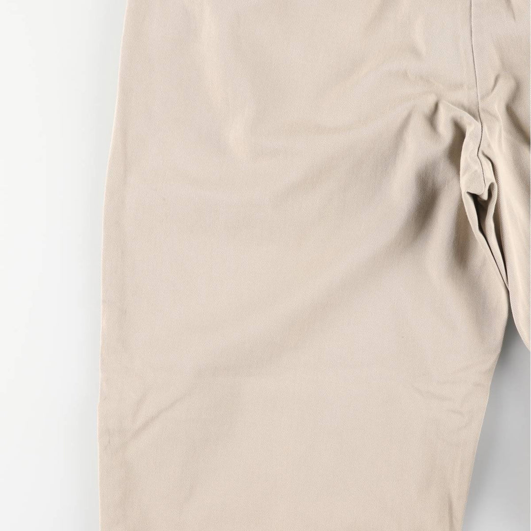 Ralph Lauren Polo Hammond Pant, two-pleat chino pants, men's size W34. cotton Beige type Vintage Second Hand