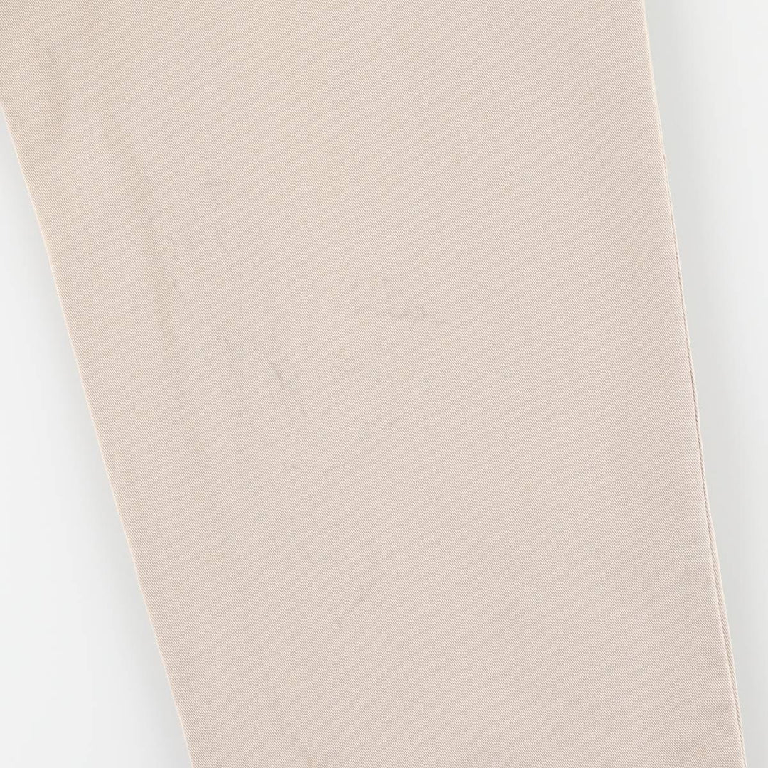 Ralph Lauren Polo Hammond Pant, two-pleat chino pants, men's size W34. cotton Beige type Vintage Second Hand