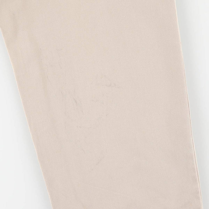 Ralph Lauren Polo Hammond Pant, two-pleat chino pants, men's size W34. cotton Beige type Vintage Second Hand