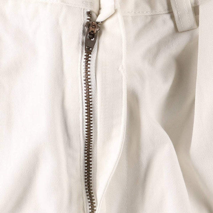 Ralph Lauren POLO by Ralph Lauren ANDREW PANT, two-pleat chino pants, men's, W32 equivalent cotton white type Vintage Second Hand