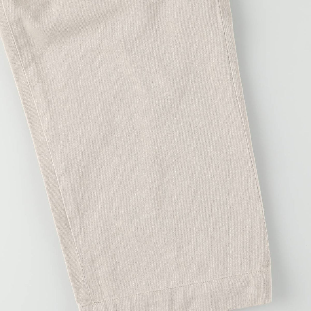 Ralph Lauren POLO by Ralph Lauren ANDREW PANT Two-pleat chino pants for men, equivalent to w36 cotton Beige type Vintage Second Hand