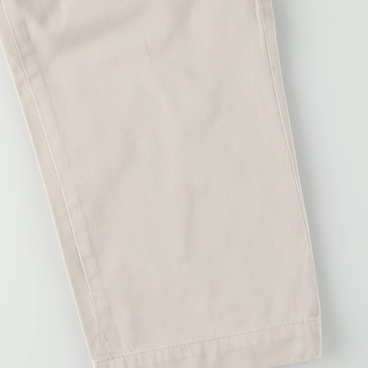 Ralph Lauren POLO by Ralph Lauren ANDREW PANT Two-pleat chino pants for men, equivalent to w36 cotton Beige type Vintage Second Hand