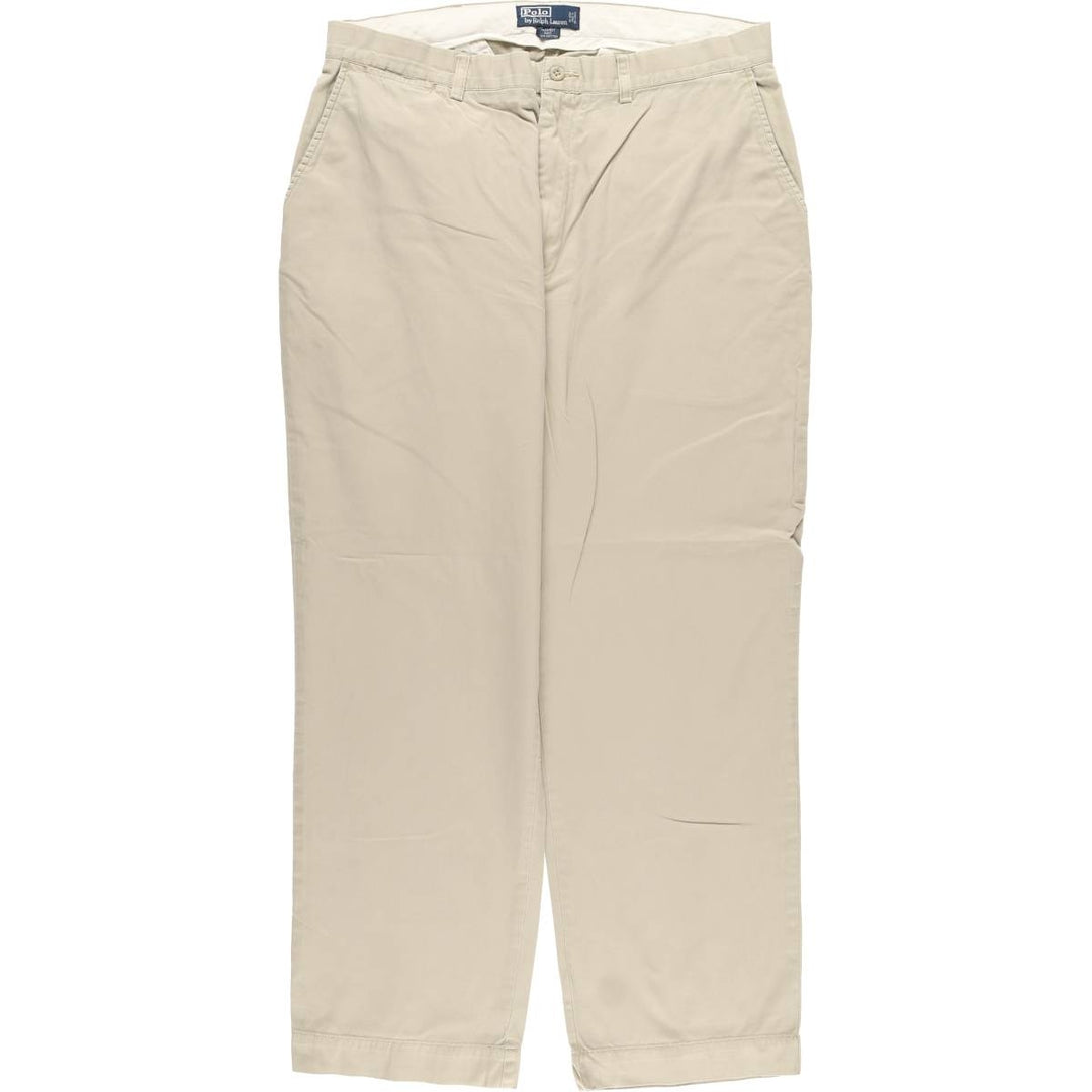 Ralph Lauren POLO by Ralph Lauren PROSPECT PANT Chino pants for men, equivalent to w36 cotton Beige type Vintage Second Hand