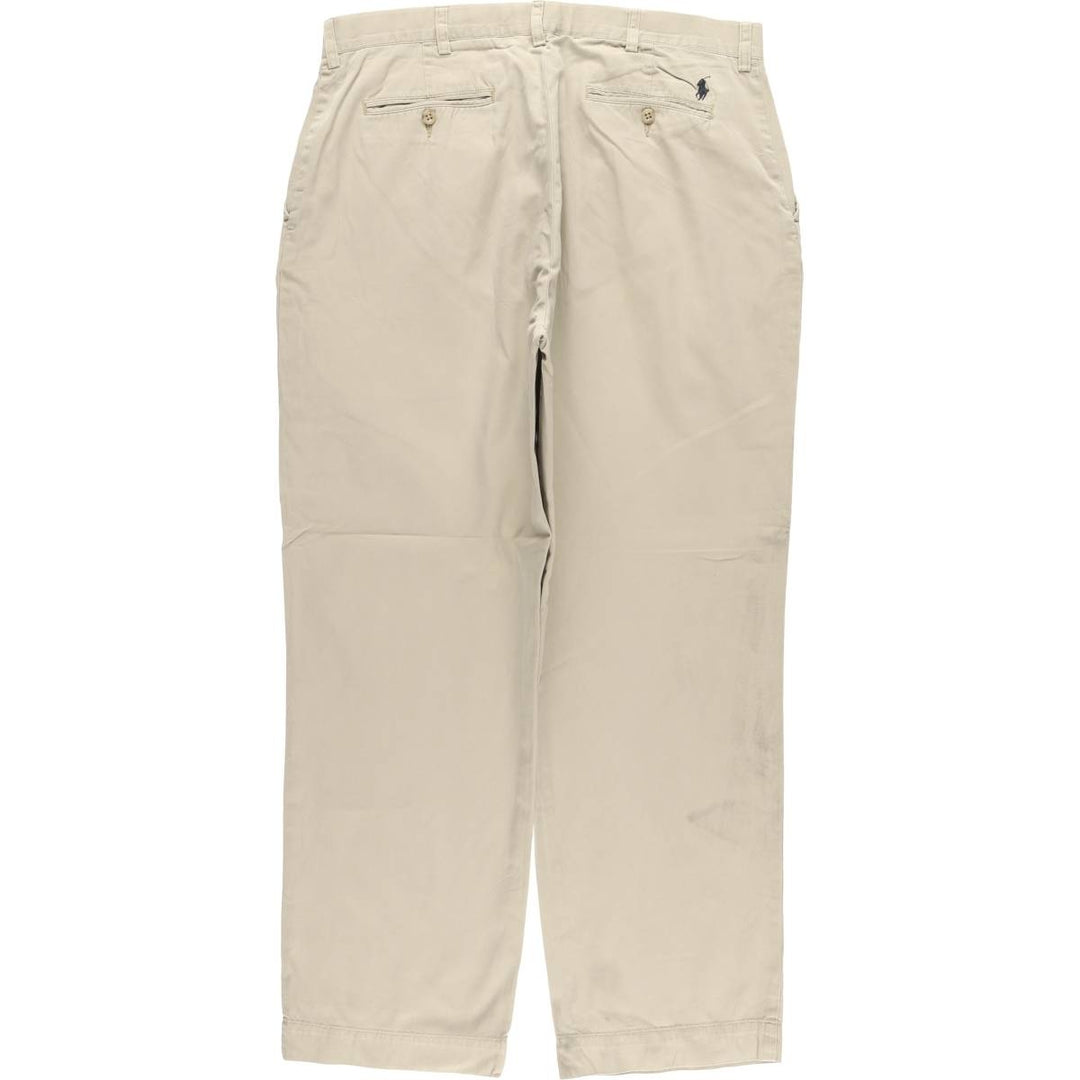 Ralph Lauren POLO by Ralph Lauren PROSPECT PANT Chino pants for men, equivalent to w36 cotton Beige type Vintage Second Hand