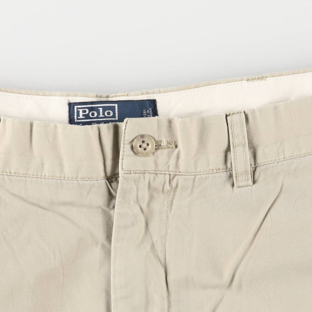 Ralph Lauren POLO by Ralph Lauren PROSPECT PANT Chino pants for men, equivalent to w36 cotton Beige type Vintage Second Hand