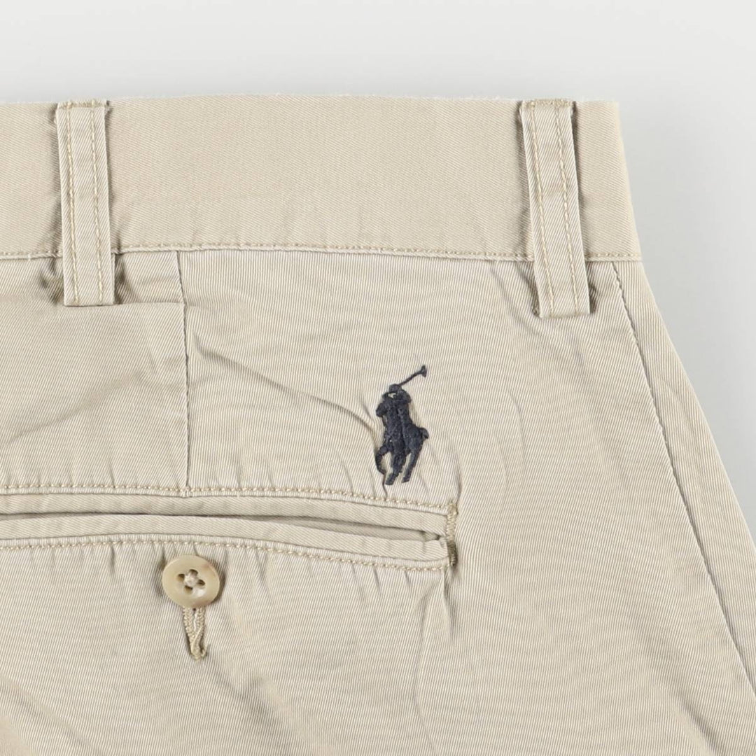 Ralph Lauren POLO by Ralph Lauren PROSPECT PANT Chino pants for men, equivalent to w36 cotton Beige type Vintage Second Hand