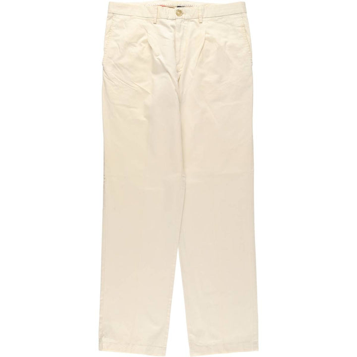 Vintage Burberry London work pants, men's size W36. cotton pale white type Vintage Second Hand