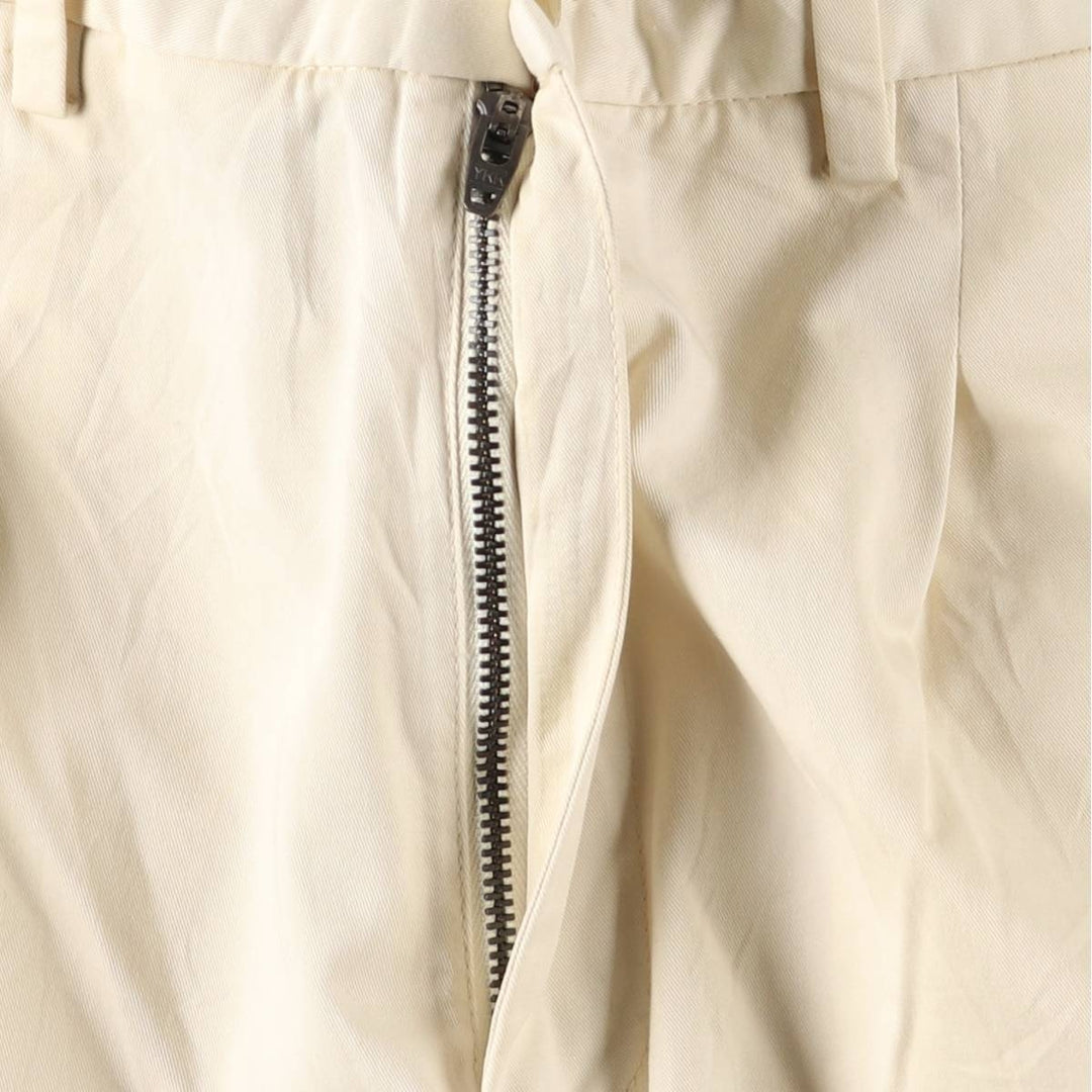 Vintage Burberry London work pants, men's size W36. cotton pale white type Vintage Second Hand