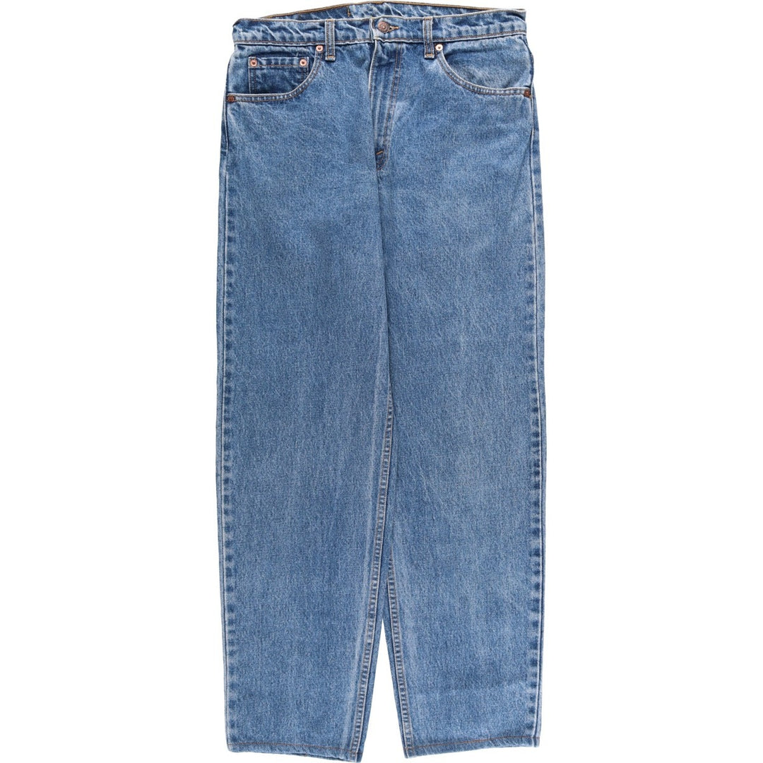 90s~00'S Levi's 550 Relaxed Fit Tapered Denim Pants Made in Canada Men's W33 cotton blue type Vintage Second Hand
