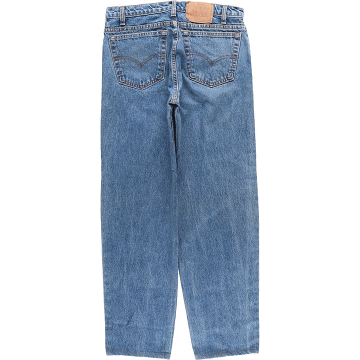 90s~00'S Levi's 550 Relaxed Fit Tapered Denim Pants Made in Canada Men's W33 cotton blue type Vintage Second Hand
