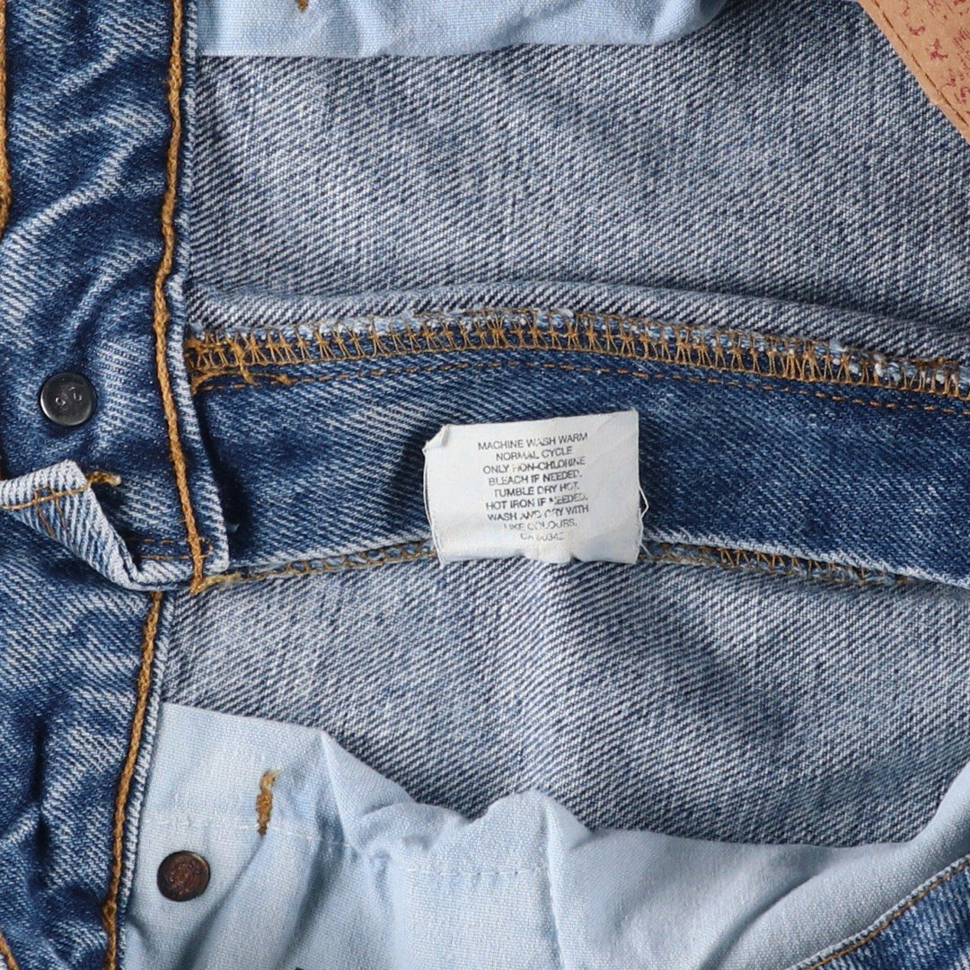 90s~00'S Levi's 550 Relaxed Fit Tapered Denim Pants Made in Canada Men's W33 cotton blue type Vintage Second Hand