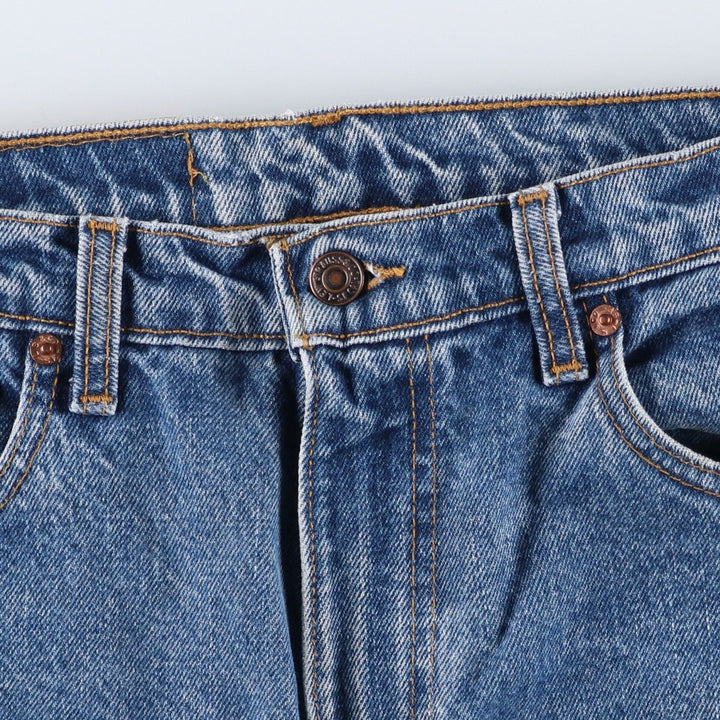 90s~00'S Levi's 550 Relaxed Fit Tapered Denim Pants Made in Canada Men's W33 cotton blue type Vintage Second Hand