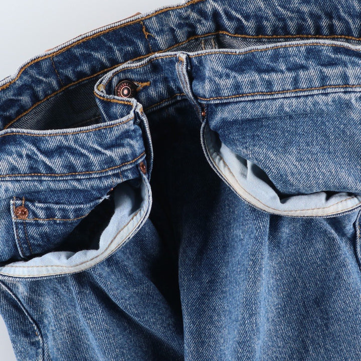 90s~00'S Levi's 550 Relaxed Fit Tapered Denim Pants Made in Canada Men's W33 cotton blue type Vintage Second Hand