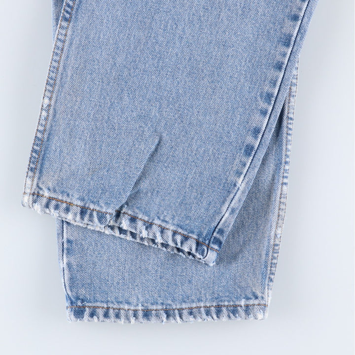 00'S Levi's 550 Relaxed Fit Tapered Denim Pants Men's W32 cotton Blue type light blue Vintage Second Hand